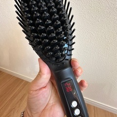 ストレートブラシ  ヘアアイロンメイクジーナ  MAKEGINA GLAMOUR DK818メイクジーナ グラマー ストレートブラシの画像