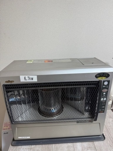 中古☆トヨトミ　強制通気形開放式石油ストーブ　LR-671 コンクリート23畳　木造17畳　ファンヒーター