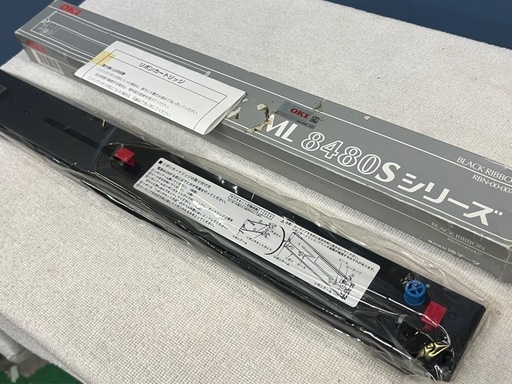 新品未使用品■沖データ OKI インクリボン リボンカートリッジ■ML8480Sシリーズ RBN-00-007 黒 ブラック■ドットインパクトプリンター用 ドットプリンター用■対応機種：ML-8480S(ML8480S)他