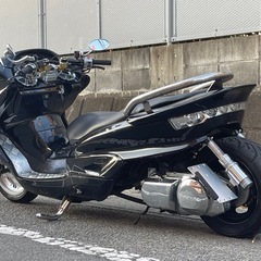 YAMAHA・マジェスティC・ロンホイ・フルカスタム、スピーカー付き・全国陸送可の画像