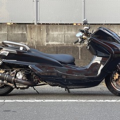 YAMAHA・マジェスティC・ロンホイ・フルカスタム、スピーカー付き・全国陸送可の画像