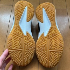 新品同様　バレーシューズ　軽量　24.0cm バレーボール 靴　2E  室内　体育館 スニーカー　メンズ　レディース　男女兼用　大人　子供　中学生　高校生　革バレー  球技　スポーツ　部活　運動の画像