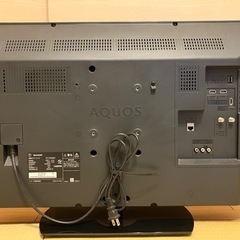 シャープ 32V型 液晶 テレビ AQUOS 2T-C32AE1の画像