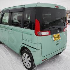 格安コミコミ価格26万 車検9.4 軽自動車 北海道札幌 H25 スズキ スペーシア ターボ 4WD パワスラの画像