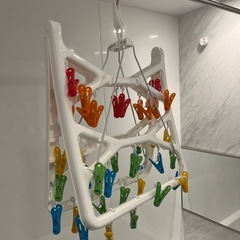 IKEA 角ハンガー　洗濯干し