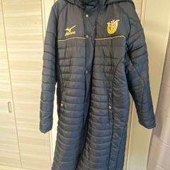 Mizuno ベンチコート　ブラック　フード付