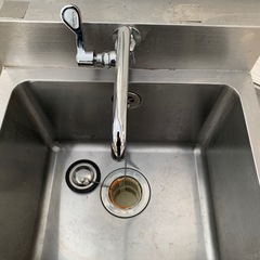 1槽シンク 蛇口付の画像