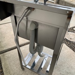1槽シンク 蛇口付の画像