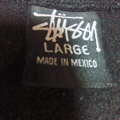 Stüssy・ステューシー黒パーカーの画像