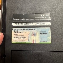 決定。DELL vostro1510 ノートパソコンの画像