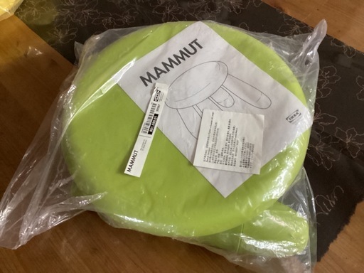 値下げ〜新品イケヤ子供チェアー緑