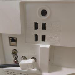 商談中美品 2020年製 AQUOS 24V型 シャープ 液晶テレビ  2T-C24DEハイビジョン 白の画像