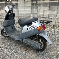 【御成約済】群馬県　伊勢崎市　原付　スクーター　ヤマハ　JOGアプリオ　ジャンク❗️不動車❗️部品取り‼️の画像