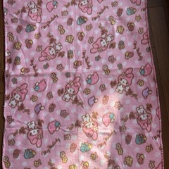 マイメロディSanrio膝掛け