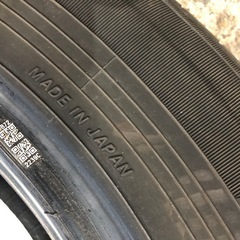 国産中古タイヤ バリ溝 195/65r15 4本セットの画像