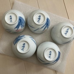 有田焼　西峰作　湯呑み5客の画像