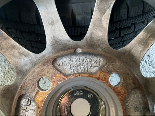 軽バン　145/80R12  バリ溝　ブリヂストン