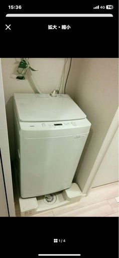 【水漏れ有、修理または屋外使用可】洗濯機5.5kg  ツインバード