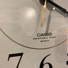 カシオ　掛け時計の画像