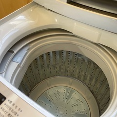 121095 アクア5.0kg洗濯機2018年製の画像