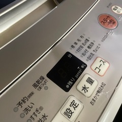 121095 アクア5.0kg洗濯機2018年製の画像