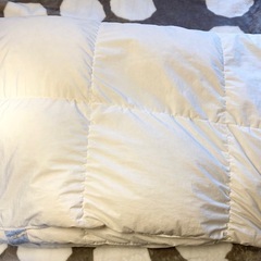 【お値下】無印良品 羽毛布団 シングル 掛け布団 