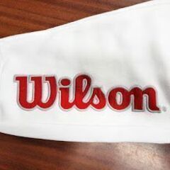 【店頭引き取り限定】新品未使用品：wilsonスウェットパンツ/白の画像