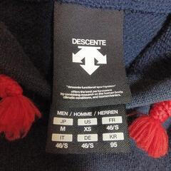 DESCENTEMove SportデサントパーカーネイビーMサイズの画像