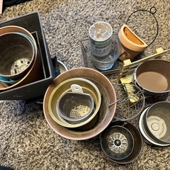 お話中★ガーデニング用品　鉢　まとめて