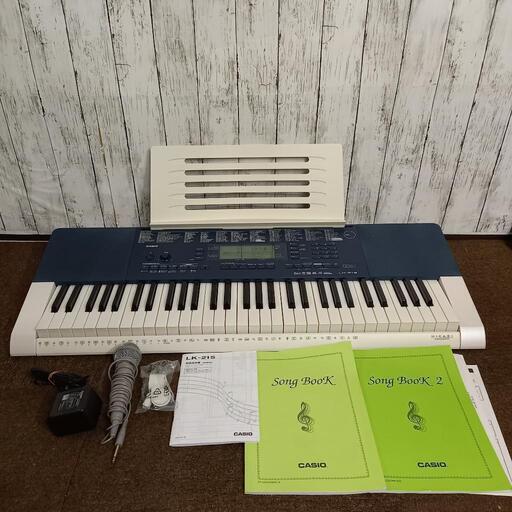 【美品】CASIO 電子ピアノ HIKARI LK-215 光ナビゲーションキーボード\n