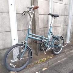 ブリジストン　マークローザ　１８インチの折り畳み自転車です。