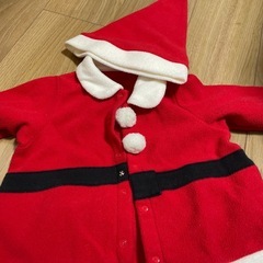 ベビーサンタ服、帽子の画像