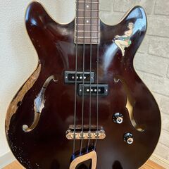 ★☆【希少・激渋】GUILD（ギルド）セミアコベース　STARFIRE I BASS　レリック仕様・ブラックナイロン弦☆★の画像