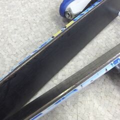 KAZAMA 106cm ジュニアスキー SPAX-J 子供用 カービングスキー ブルー系 LOOK ビンディング付き板 カザマ☆ 札幌市 北区 屯田 の画像