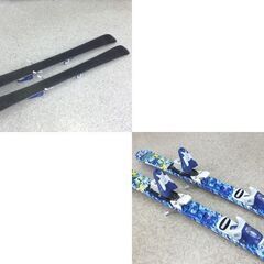 KAZAMA 106cm ジュニアスキー SPAX-J 子供用 カービングスキー ブルー系 LOOK ビンディング付き板 カザマ☆ 札幌市 北区 屯田 の画像