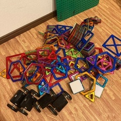 大量　知育玩具　ボーネルンド　マグフォーマー　おもちゃ　ベビー　キッズ　の画像