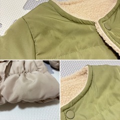 〈57〉ベビー服　アウター3点セット　80の画像