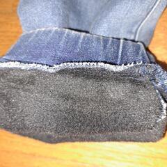 ⭐新品GU　裏起毛デニムパンツ　メンズMサイズの画像