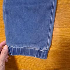 ⭐新品GU　裏起毛デニムパンツ　メンズMサイズの画像