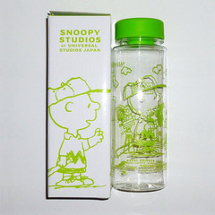 【送料無料】 スヌーピー USJ クリア ボトル 500㎖の画像
