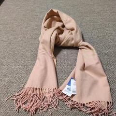 新品手洗いOK！LANVINカシミヤ入りストールマフラー ランバン