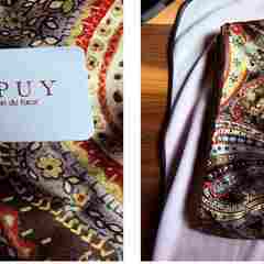 シルク大スカーフ　イタリー製　定価の９３％引きの画像