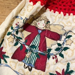 クリスマスタオル ハンドメイド　の画像