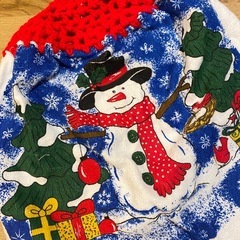 クリスマスタオル ハンドメイド　の画像