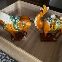 陶器　置物　2個セット