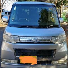DAIHATSU　タントカスタムX　シルバー　