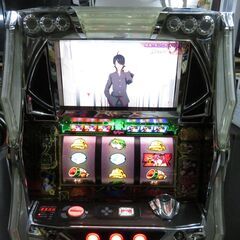 パチスロ実機 化物語 コイン不要機付き スロット機 |江別市の