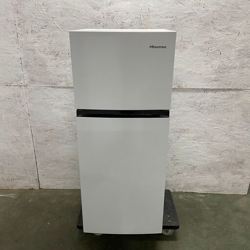 【Hisense】 ハイセンス 2ドア 冷凍冷蔵庫 容量120L 冷凍室29L 冷蔵庫91L HR-B1202 2020年製 N0542