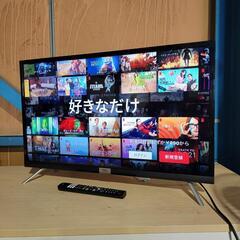 7614‼️配送設置は無料🙌‼️ネット動画サービス対応✨最新2021年製✨TCL 32インチ 液晶テレビ