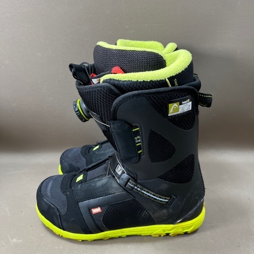 HEADヘッド スノーボードブーツ BOA ダイヤル式 ブラック メンズ